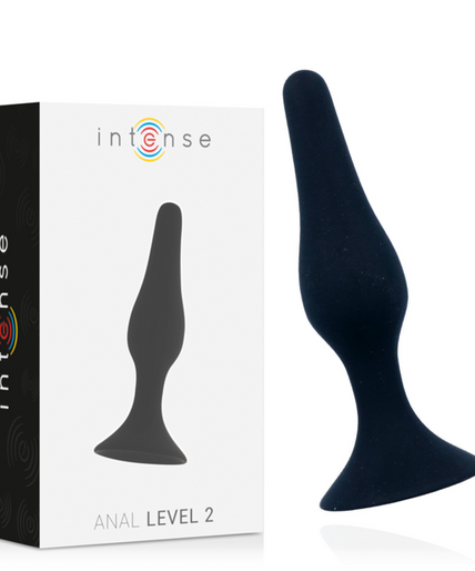 INTENSE - ANAL LEVEL 2 11.5CM BLACK INTENSE - ANAL LEVEL 2 11.5CM BLACK