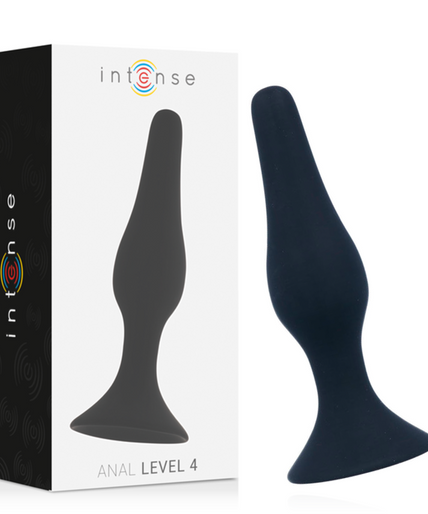 INTENSE - ANAL LEVEL 4 15.5CM BLACK INTENSE - ANAL LEVEL 4 15.5CM BLACK