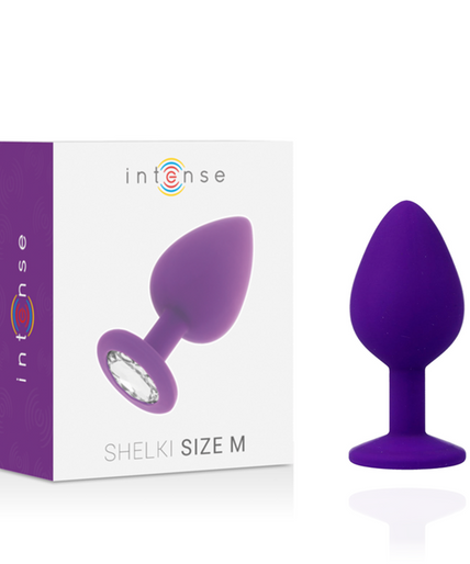 INTENSE - SHELKI M ANAL PLUG LILAC INTENSE - SHELKI M ANAL PLUG LILAC