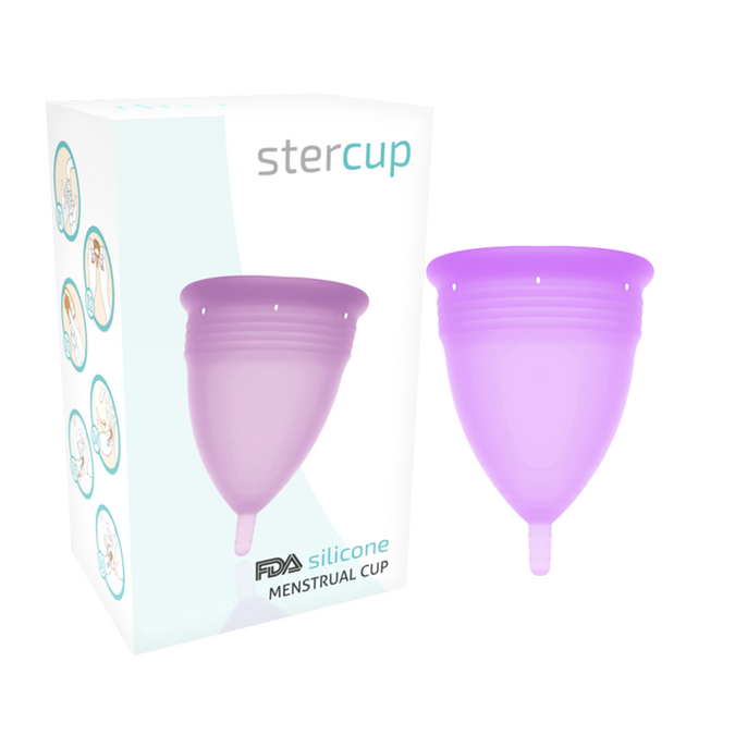 Stercup – Fda Silicone Menstrual Cup Violet – Size S