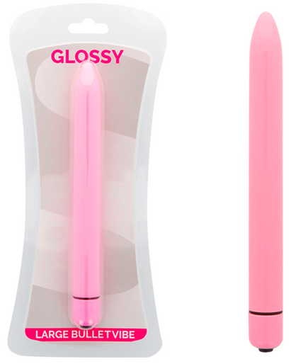 GLOSSY - SLIM VIBRATOR PINK GLOSSY - SLIM VIBRATOR PINK
