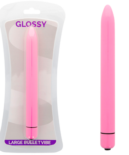 GLOSSY - SLIM VIBRATOR DEEP ROSE GLOSSY - SLIM VIBRATOR DEEP ROSE