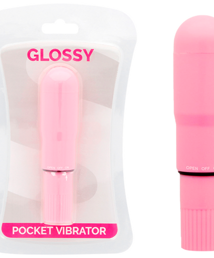 GLOSSY - POCKET VIBRATOR PINK GLOSSY - POCKET VIBRATOR PINK