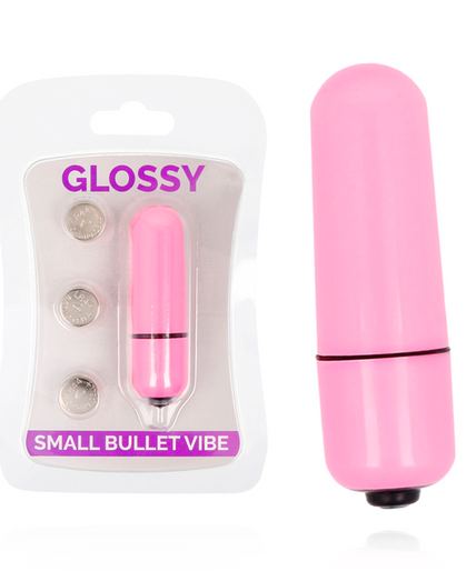 GLOSSY - SMALL BULLET VIBE DEEP ROSE GLOSSY - SMALL BULLET VIBE DEEP ROSE