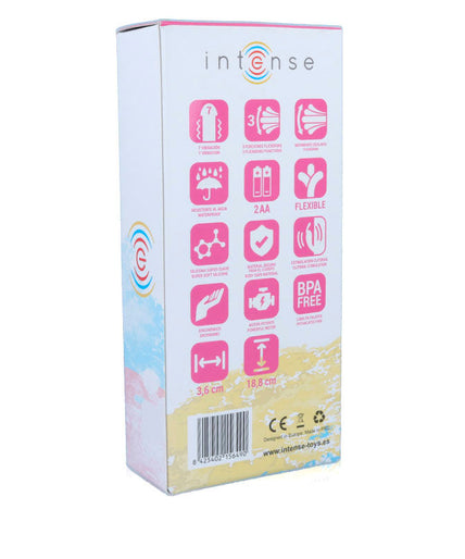 INTENSE - SUSY OSCILLATING VIBRATOR SILICONE RABBIT PINK INTENSE - SUSY OSCILLATING VIBRATOR SILICONE RABBIT PINK