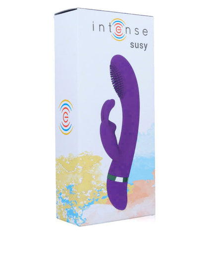 INTENSE - SUSY SILICONE RABBIT LILAC OSCILLATING VIBRATOR INTENSE - SUSY SILICONE RABBIT LILAC OSCILLATING VIBRATOR
