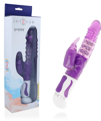 INTENSE - GUPPY LILAC ROTATOR VIBRATOR INTENSE - GUPPY LILAC ROTATOR VIBRATOR
