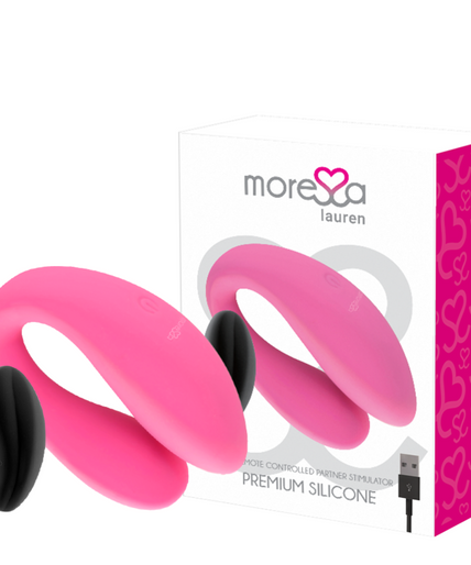 MORESSA - LAUREN REMOTE CONTROL STIMULATOR FOR COUPLES MORESSA - LAUREN REMOTE CONTROL STIMULATOR FOR COUPLES