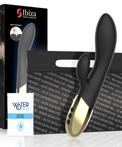IBIZA - SUPER SOFT RABBIT VIBRATOR IBIZA - SUPER SOFT RABBIT VIBRATOR