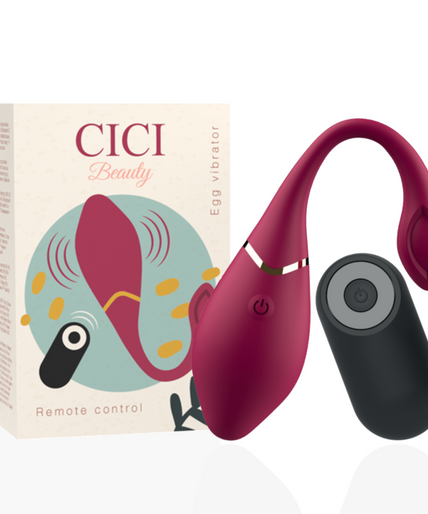 CICI BEAUTY - PREMIUM SILICONE EGG VIBRATOR REMOTE CONTROL CICI BEAUTY - PREMIUM SILICONE EGG VIBRATOR REMOTE CONTROL
