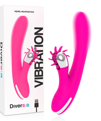 DIVERSIA - BUNNY VIBRATING 24 CM DIVERSIA - BUNNY VIBRATING 24 CM