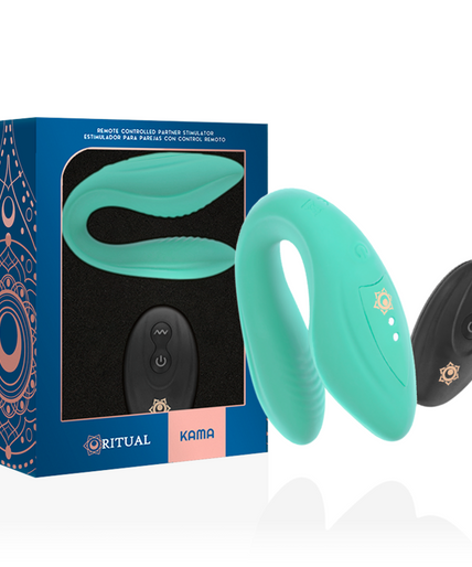 RITHUAL - KAMA REMOTE CONTROL FOR COUPLES AQUA RITHUAL - KAMA REMOTE CONTROL FOR COUPLES AQUA