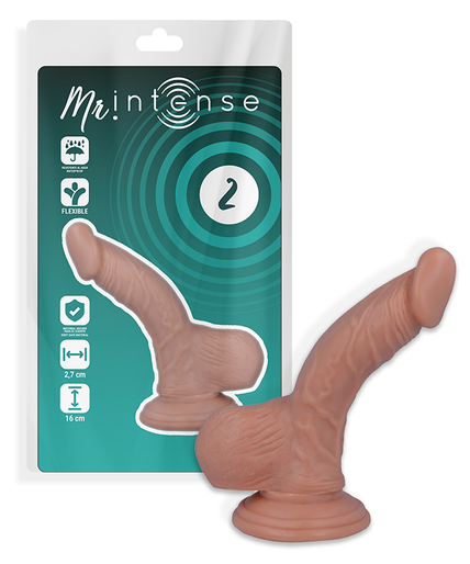 MR INTENSE - 2 REALISTIC COCK 16 CM -O- 2.7 CM MR INTENSE - 2 REALISTIC COCK 16 CM -O- 2.7 CM