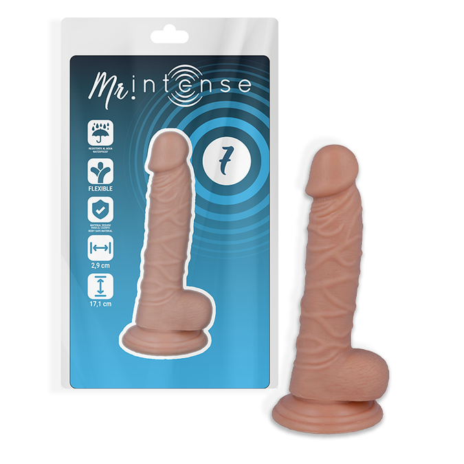 De heer Intens – 7 Realistische Lul 17,1 Cm