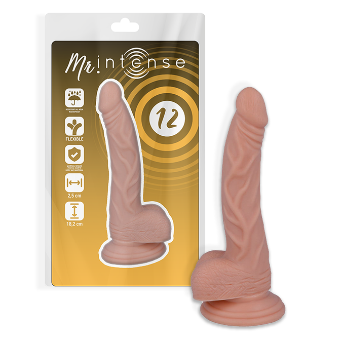 Meneer Intens – 12 Realistische Penissen 18,2 Cm