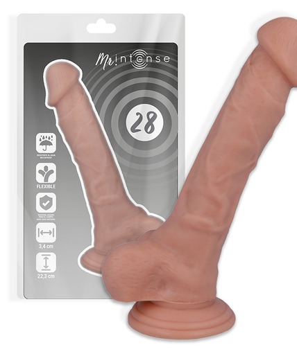 MR INTENSE - 28 REALISTIC COCK 22.3 CM -O- 3.4 CM MR INTENSE - 28 REALISTIC COCK 22.3 CM -O- 3.4 CM