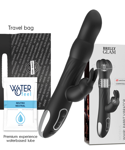 BRILLY GLAM - MOEBIUS RABBIT VIBRATOR & ROTATOR + WATCHME REMOTE CONTROL BRILLY GLAM - MOEBIUS RABBIT VIBRATOR & ROTATOR + WATCHME REMOTE CONTROL