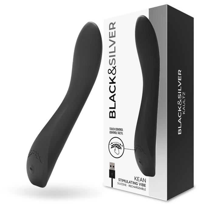 ZWART&ZILVER - KEAN VIBRATOR AANRAAKBEDIENING