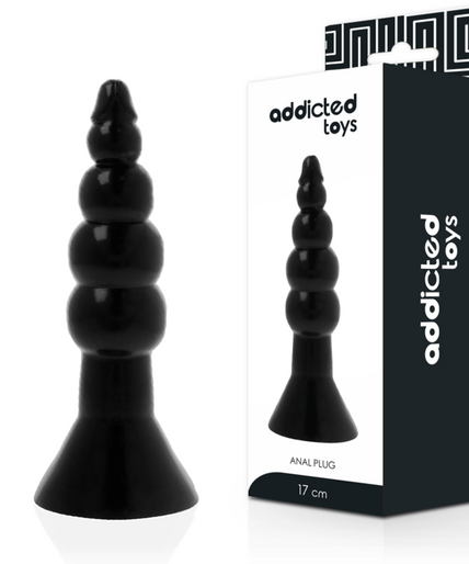 Addicted Toys – Analplug 17 cm Schwarz Addicted Toys – Analplug 17 cm Schwarz