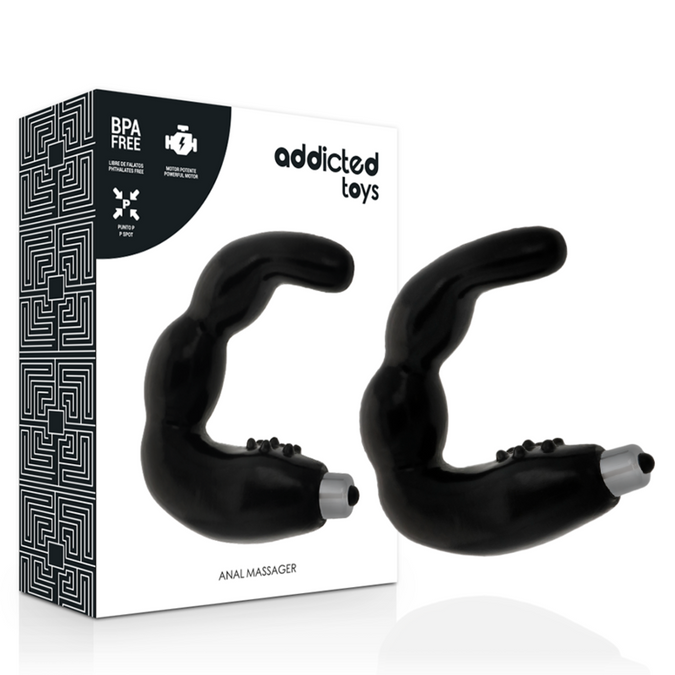 Addicted Toys – Prostate Anal Massager with Vibrating Ball