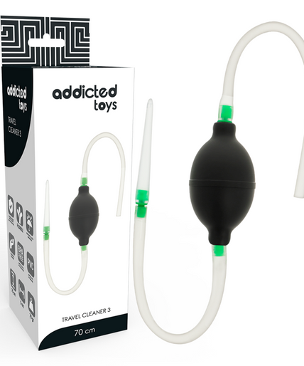 ADDICTED TOYS - BLACK ENEMA SET ADDICTED TOYS - BLACK ENEMA SET