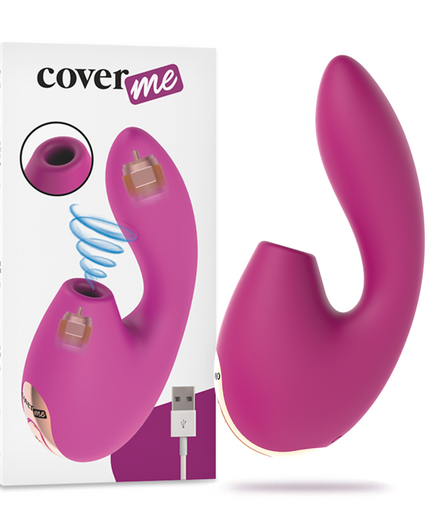 COVERME - CLITORAL SUCKER & POWERFUL G-SPOT RUSH VIBRATOR COVERME - CLITORAL SUCKER & POWERFUL G-SPOT RUSH VIBRATOR