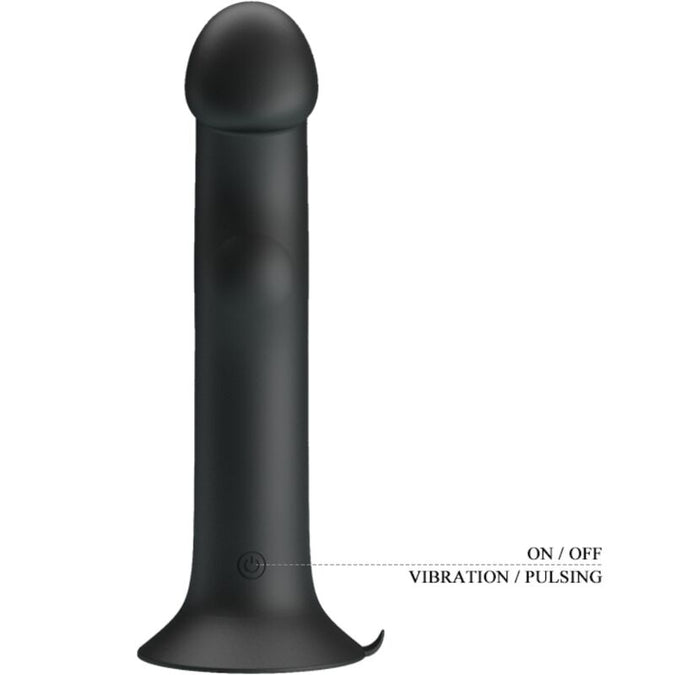 Pretty Love – Murray Zwarte Clitorisstimulator en Zuiger