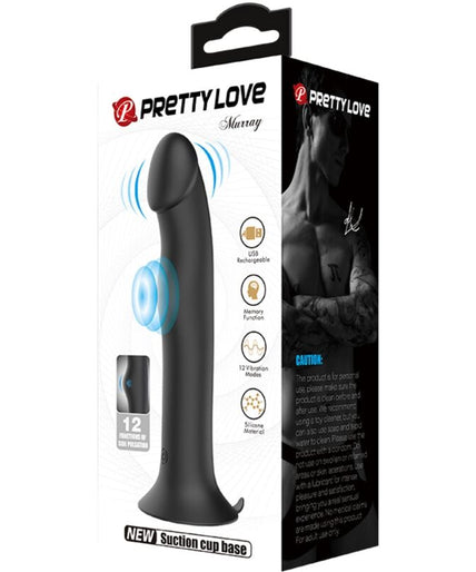 PRETTY LOVE - MURRAY BLACK CLITORAL VIBRATOR AND SUCKER PRETTY LOVE - MURRAY BLACK CLITORAL VIBRATOR AND SUCKER