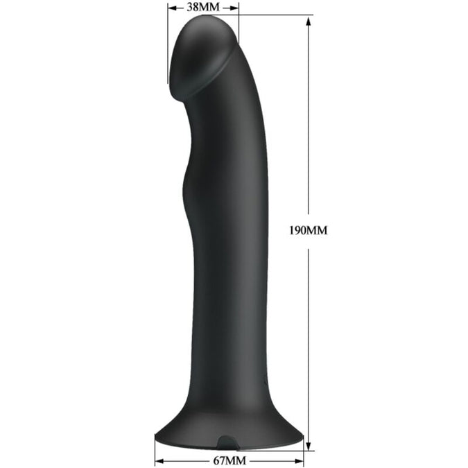 Pretty Love – Murray Zwarte Clitorisstimulator en Zuiger