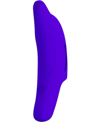 PRETTY LOVE - DELPHINI POWERFUL DARK BLUE FINGER STIMULATOR PRETTY LOVE - DELPHINI POWERFUL DARK BLUE FINGER STIMULATOR