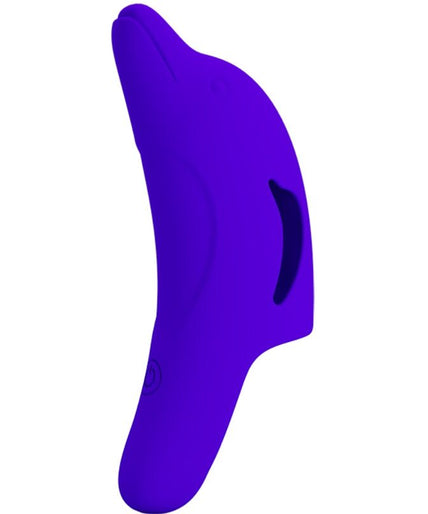 PRETTY LOVE - DELPHINI POWERFUL DARK BLUE FINGER STIMULATOR PRETTY LOVE - DELPHINI POWERFUL DARK BLUE FINGER STIMULATOR