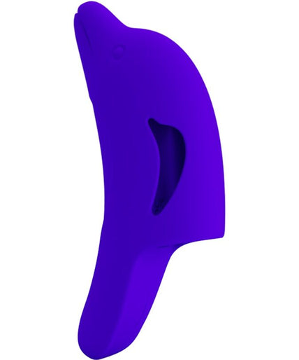 PRETTY LOVE - DELPHINI POWERFUL DARK BLUE FINGER STIMULATOR PRETTY LOVE - DELPHINI POWERFUL DARK BLUE FINGER STIMULATOR
