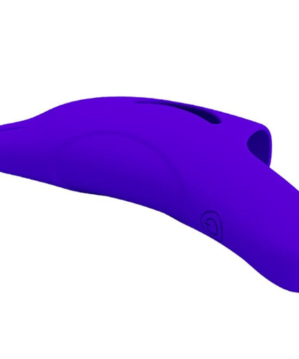 PRETTY LOVE - DELPHINI POWERFUL DARK BLUE FINGER STIMULATOR PRETTY LOVE - DELPHINI POWERFUL DARK BLUE FINGER STIMULATOR