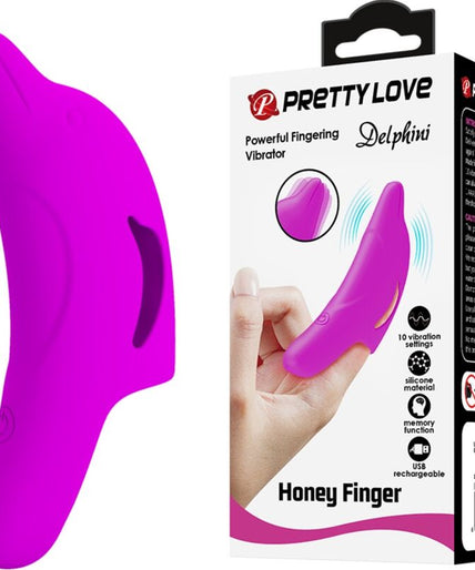 Pretty Love – Delphini Powerful Purple Finger Stimulator Pretty Love – Delphini Powerful Purple Finger Stimulator