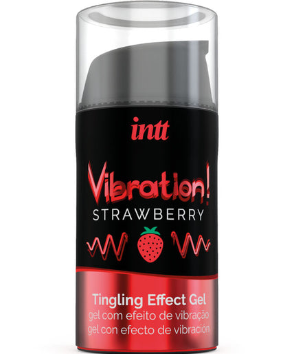 INTT - KRACHTIGE INTIEME STIMULANS VLOEIBARE TRILLENDE GEL AARDBEI 15 ML INTT - KRACHTIGE INTIEME STIMULANS VLOEIBARE TRILLENDE GEL AARDBEI 15 ML