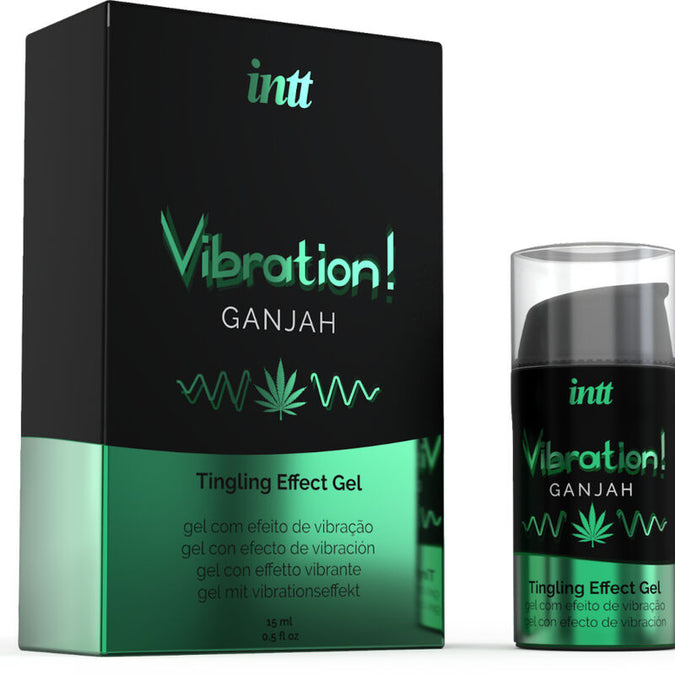 Intt – Krachtige Intieme Stimulerende Vloeibare Vibrerende Gel Cannabis 15ML