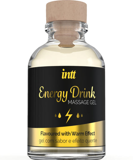 INTT MASSAGE & ORAL SEX - MASSAGE GEL WITH FLAVORED ENERGY CA DRINK AND HEATING EFFECT INTT MASSAGE & ORAL SEX - MASSAGE GEL WITH FLAVORED ENERGY CA DRINK AND HEATING EFFECT