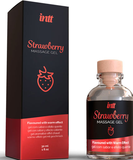 INTT MASSAGE & ORAL SEX - HOT EFFECT STRAWBERRY FLAVOR MASSAGE GEL INTT MASSAGE & ORAL SEX - HOT EFFECT STRAWBERRY FLAVOR MASSAGE GEL