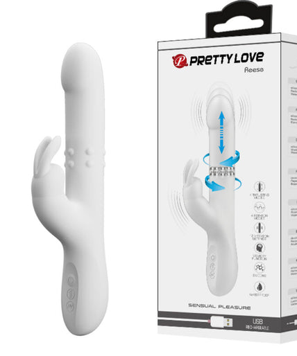 PRETTY LOVE - REESE VIBRATOR WITH SILVER ROTATION PRETTY LOVE - REESE VIBRATOR WITH SILVER ROTATION