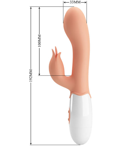 PRETTY LOVE - BLOODY MARY VIBRATOR WITH STIMULATOR PRETTY LOVE - BLOODY MARY VIBRATOR WITH STIMULATOR