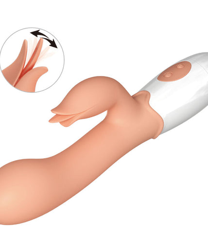 PRETTY LOVE - BLOODY MARY VIBRATOR WITH STIMULATOR PRETTY LOVE - BLOODY MARY VIBRATOR WITH STIMULATOR