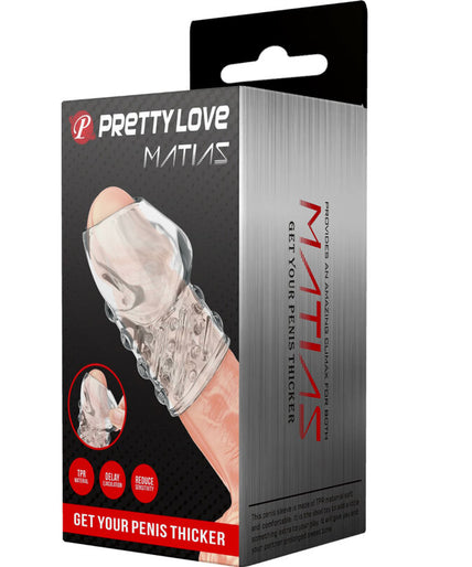 PRETTY LOVE - MATIAS TRANSPARANTE PENIS DIKKER PRETTY LOVE - MATIAS TRANSPARANTE PENIS DIKKER