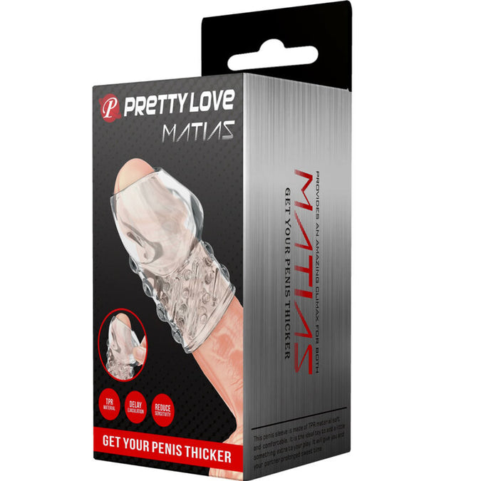 PRETTY LOVE - MATIAS TRANSPARANTE PENIS DIKKER
