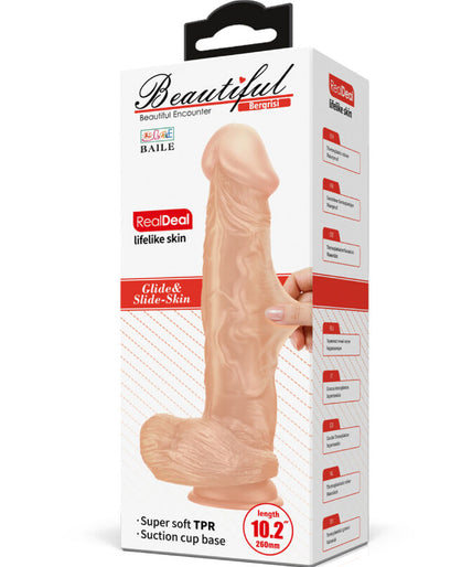 Pleasurements – Baile – Beautiful Encounter Bergrisi Flexible Realistic Dildo Natural 26 Cm Pleasurements – Baile – Beautiful Encounter Bergrisi Flexible Realistic Dildo Natural 26 Cm