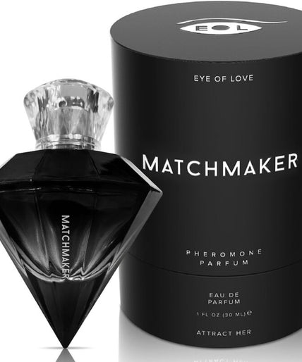 EYE OF LOVE - MATCHMAKER BLACK DIAMOND FEROMONENPARFUM TREK HAAR AAN 30 ML EYE OF LOVE - MATCHMAKER BLACK DIAMOND FEROMONENPARFUM TREK HAAR AAN 30 ML