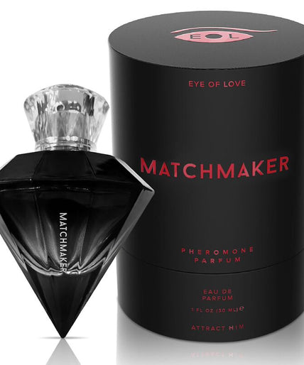 EYE OF LOVE - MATCHMAKER BLACK DIAMOND LGBTQ PARFUM MET FEROMONEN VOOR HEM 30 ML EYE OF LOVE - MATCHMAKER BLACK DIAMOND LGBTQ PARFUM MET FEROMONEN VOOR HEM 30 ML