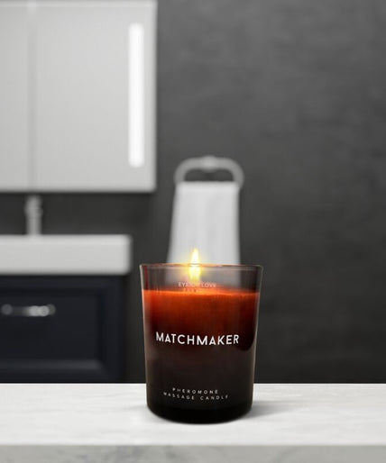 EYE OF LOVE - MATCHMAKER BLACK DIAMOND MASSAGE CANDLE ATTRACT HER 150 ML EYE OF LOVE - MATCHMAKER BLACK DIAMOND MASSAGE CANDLE ATTRACT HER 150 ML