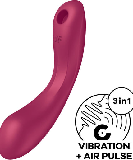 Satisfyer – Curve Trinity 1 Luchtdrukvibrator Rood Satisfyer – Curve Trinity 1 Luchtdrukvibrator Rood