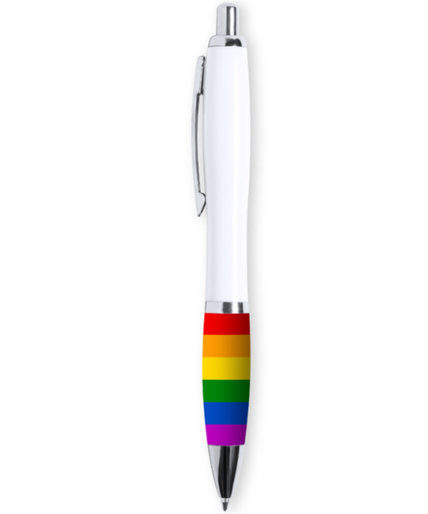 PRIDE - LGBT FLAG WHITE BIROS PRIDE - LGBT FLAG WHITE BIROS
