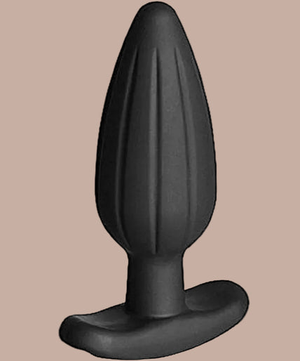 ELECTRASTIM - SILICONE BLACK ROCKER BUTT PLUG LARGE ELECTRASTIM - SILICONE BLACK ROCKER BUTT PLUG LARGE